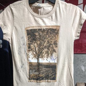 Autographed Blue October Concert T-Shirt